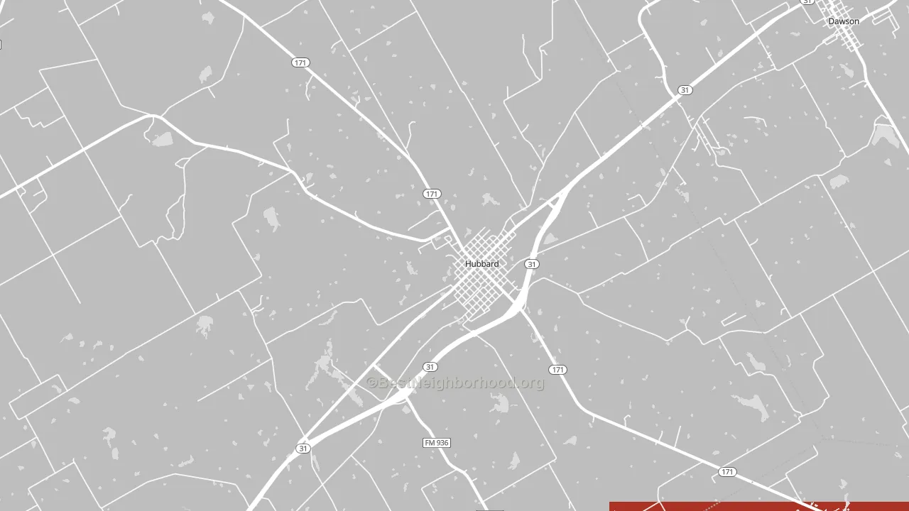 76648, TX block-group political-lean map