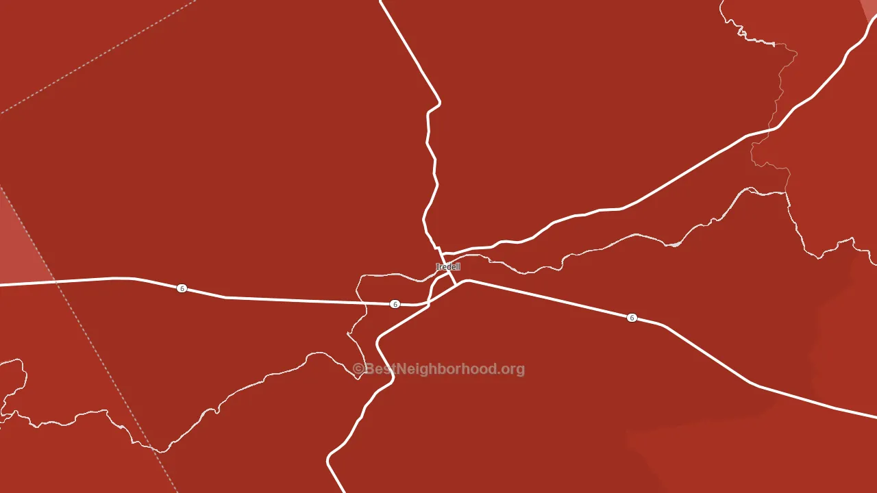 76649, TX block-group political-lean map