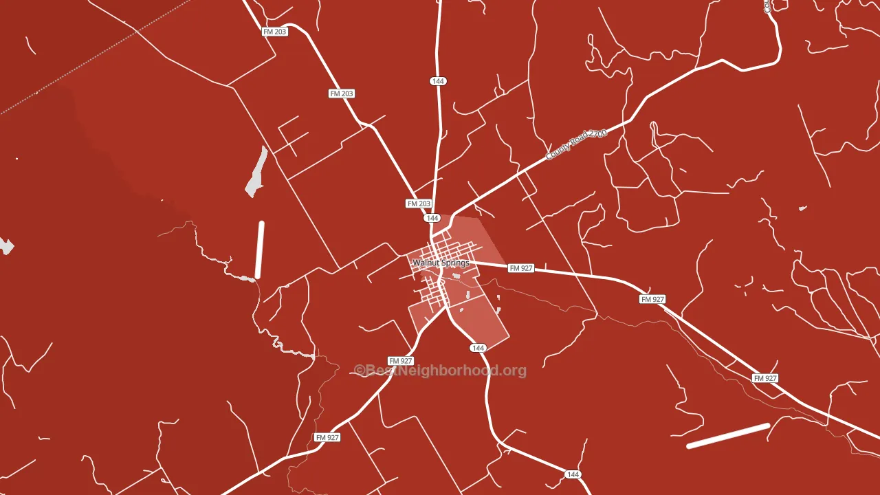 76690, TX block-group political-lean map