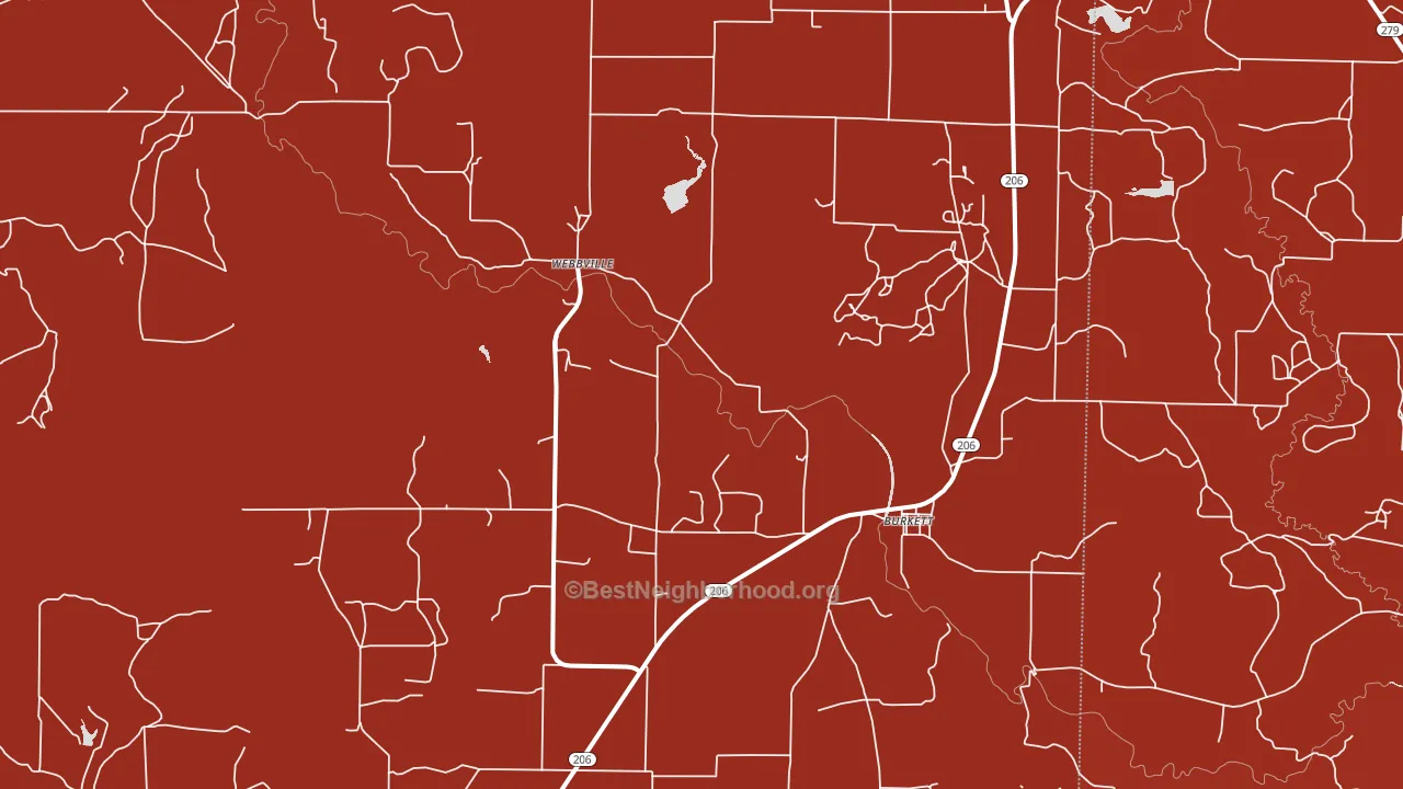 76828, TX block-group political-lean map