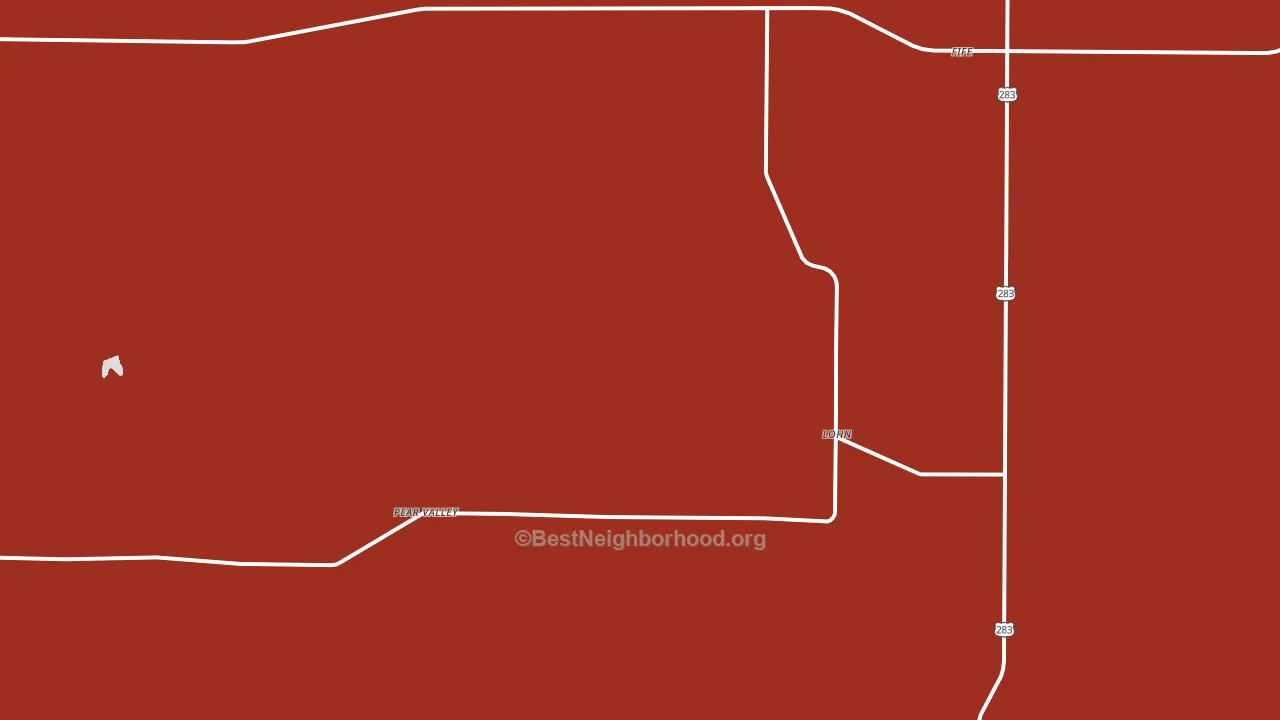 76852, TX block-group political-lean map