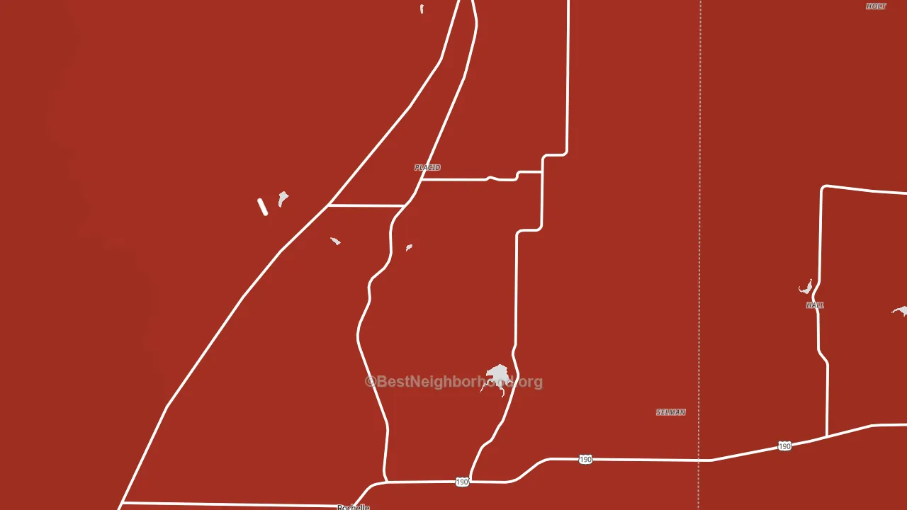 76872, TX block-group political-lean map