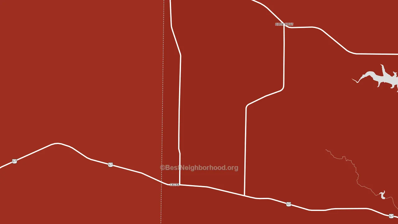76882, TX block-group political-lean map