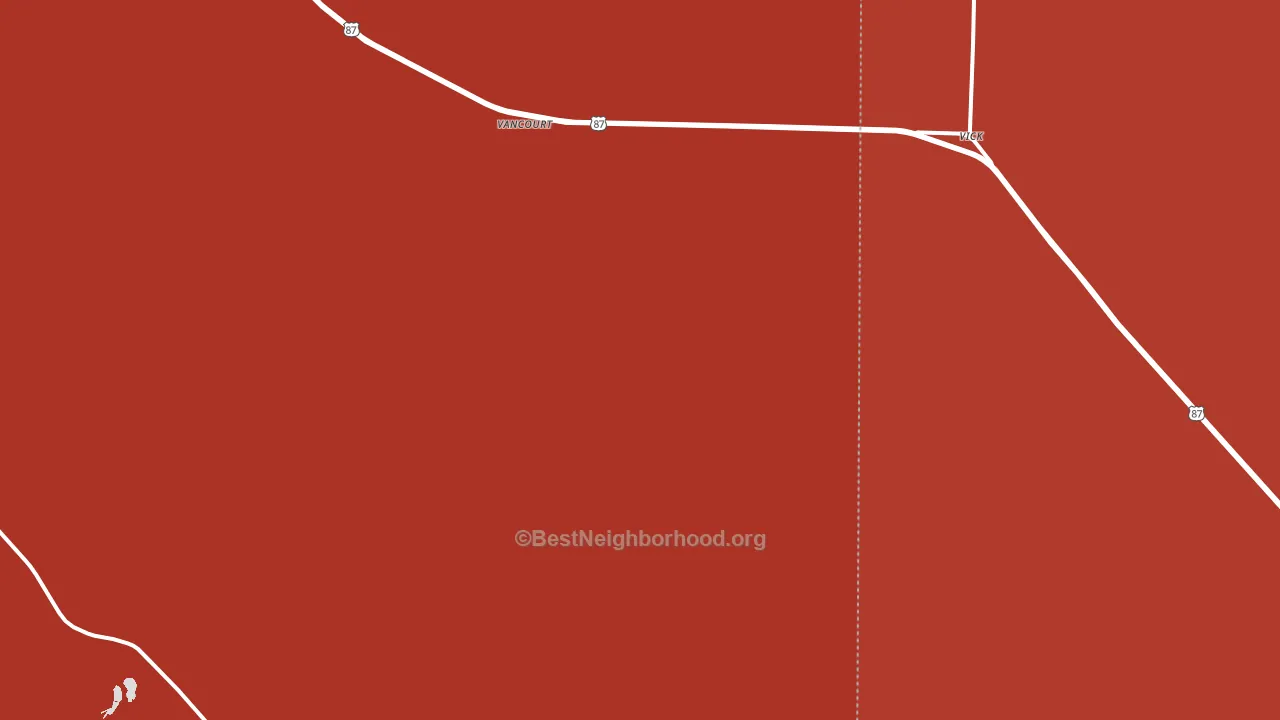 76955, TX block-group political-lean map