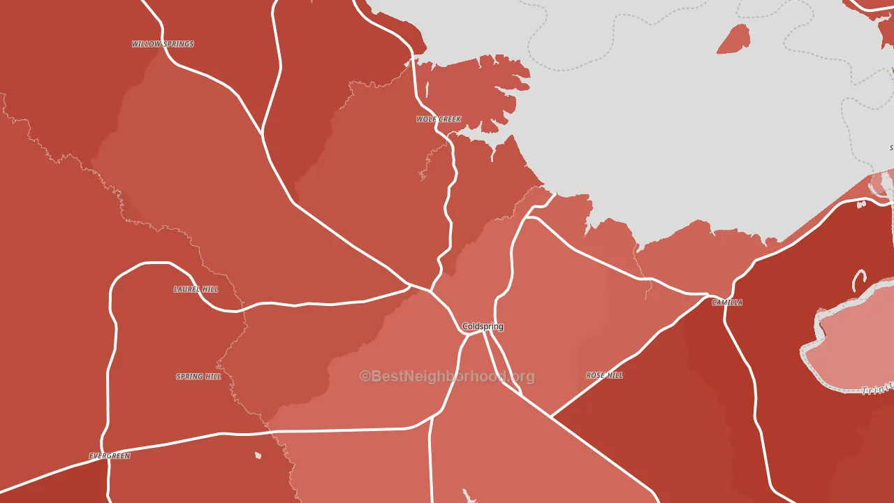 77331, TX block-group political-lean map