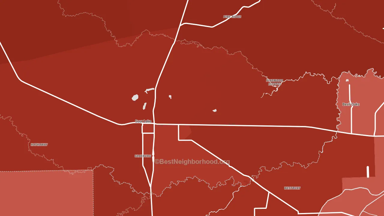 77659, TX block-group political-lean map
