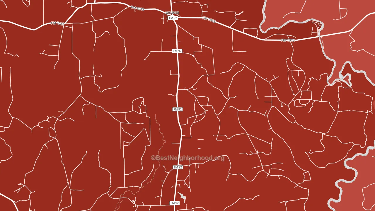 77660, TX block-group political-lean map