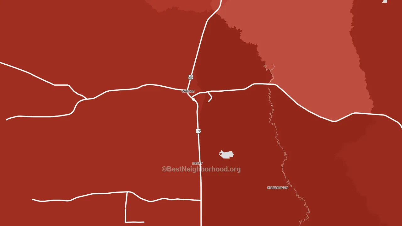 77664, TX block-group political-lean map