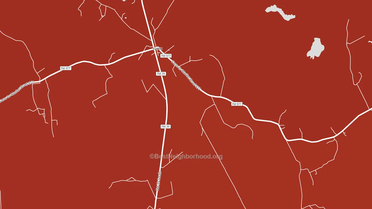 77855, TX block-group political-lean map