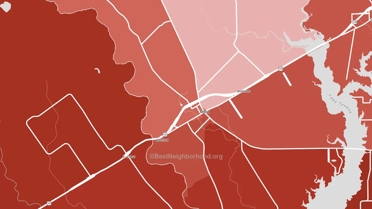 77957, TX block-group political-lean map