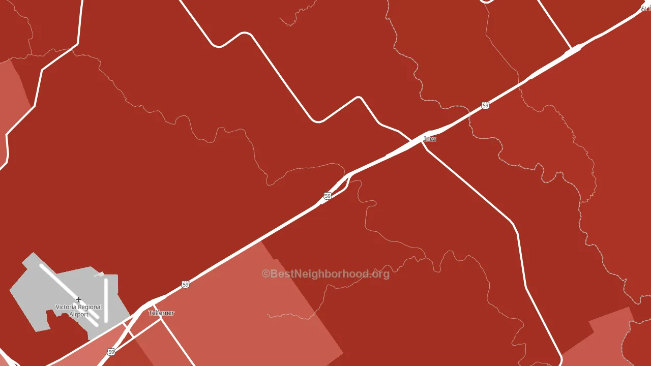 77968, TX block-group political-lean map