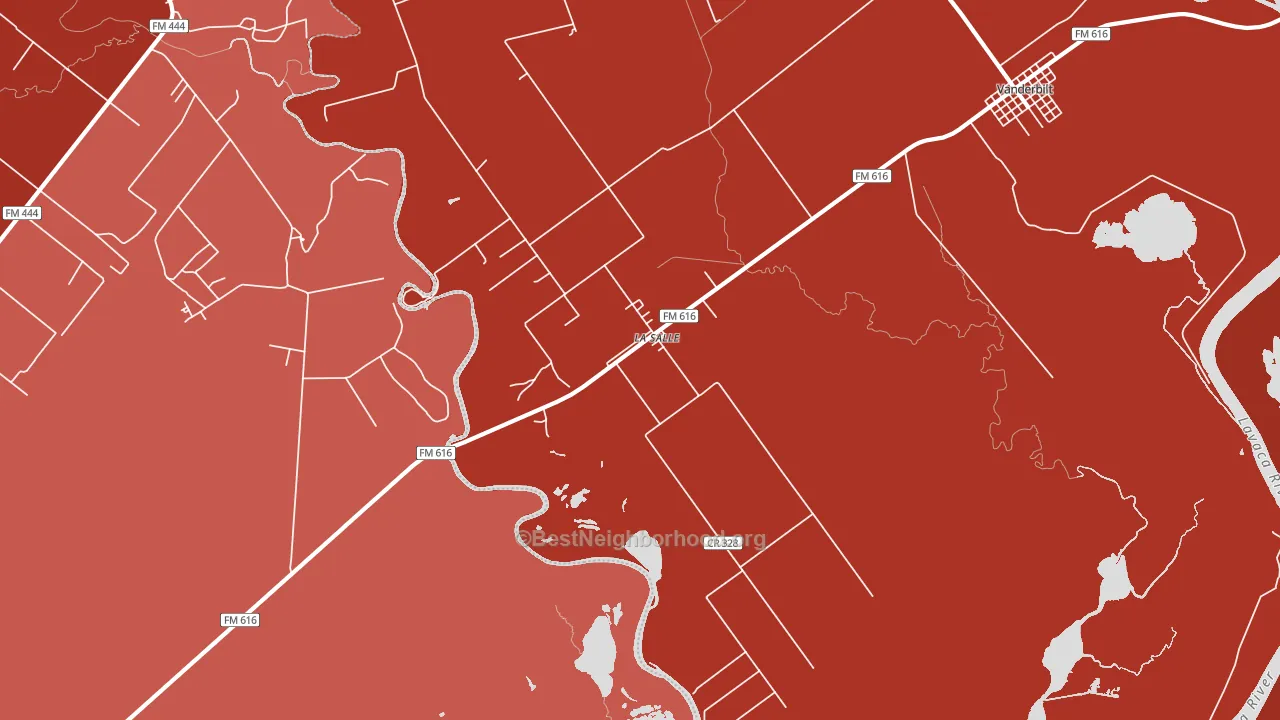 77969, TX block-group political-lean map