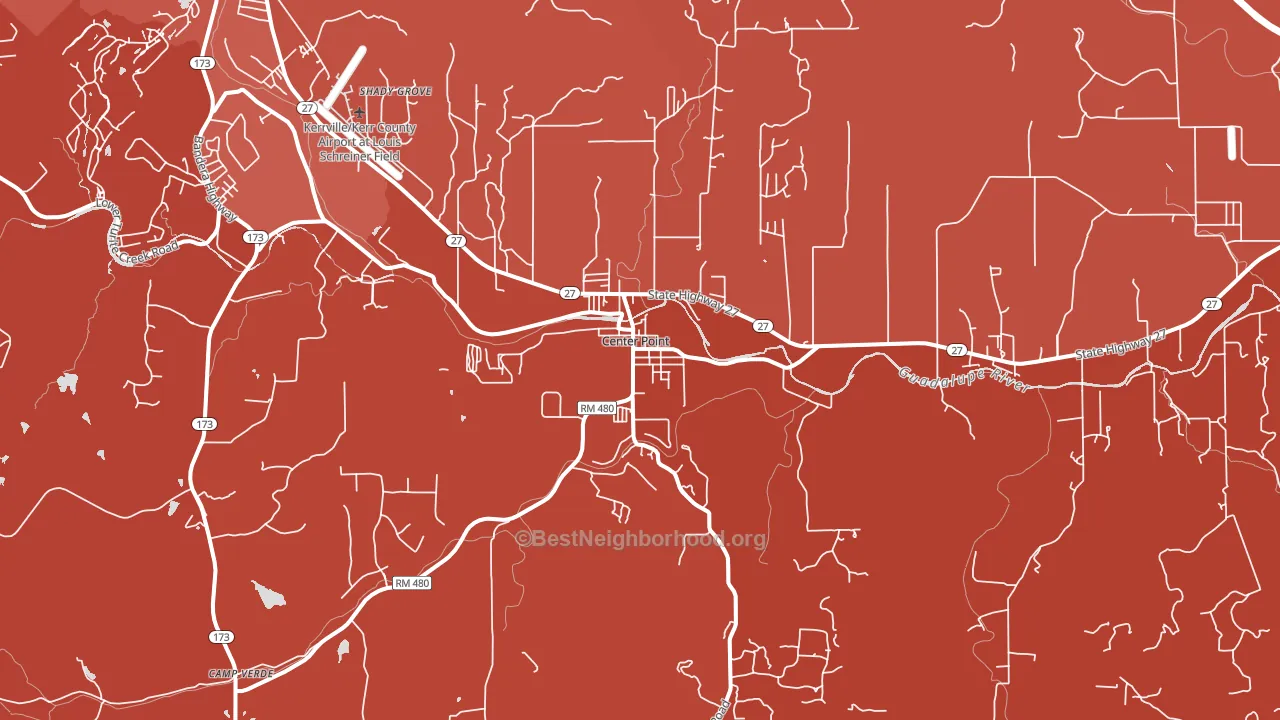78010, TX block-group political-lean map