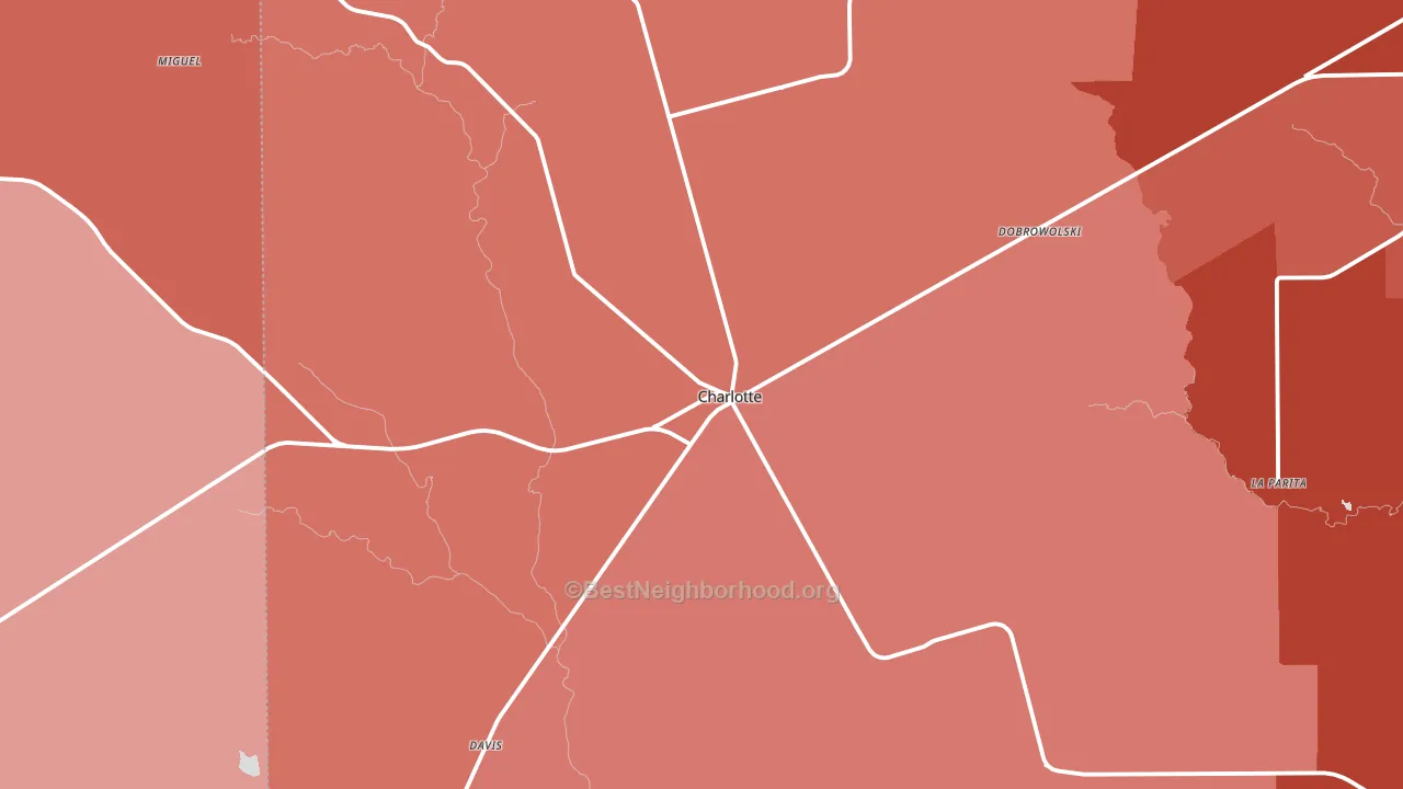 78011, TX block-group political-lean map