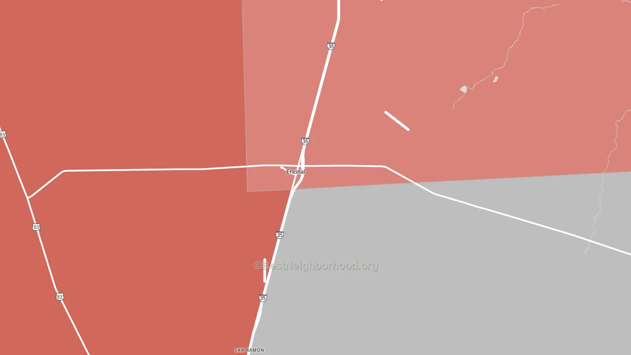 78019, TX block-group political-lean map