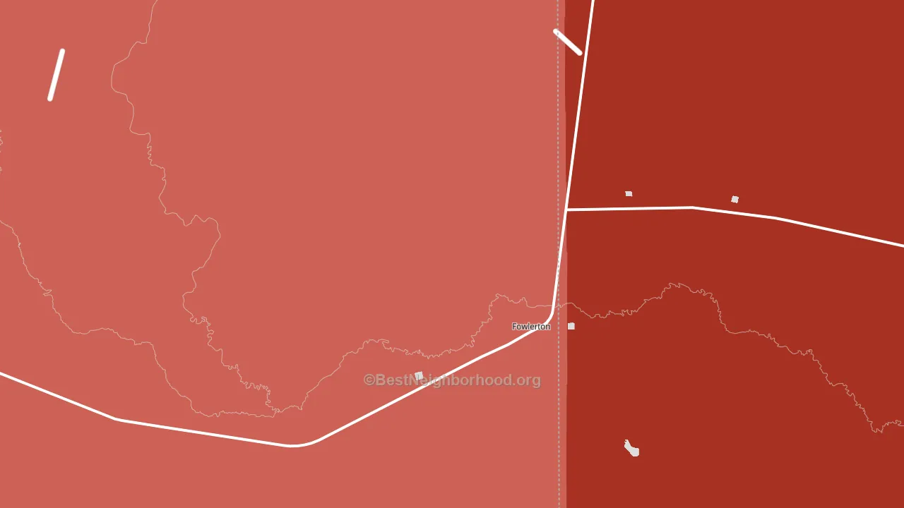 78021, TX block-group political-lean map