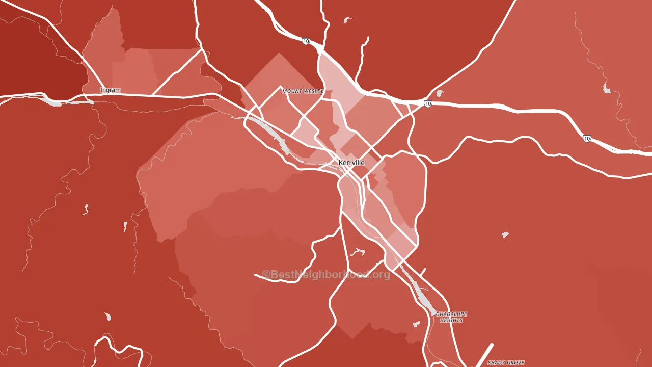 78028, TX block-group political-lean map