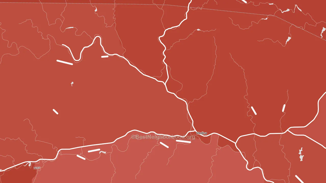 78055, TX block-group political-lean map