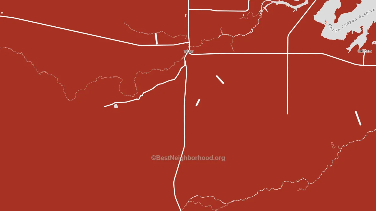 78072, TX block-group political-lean map