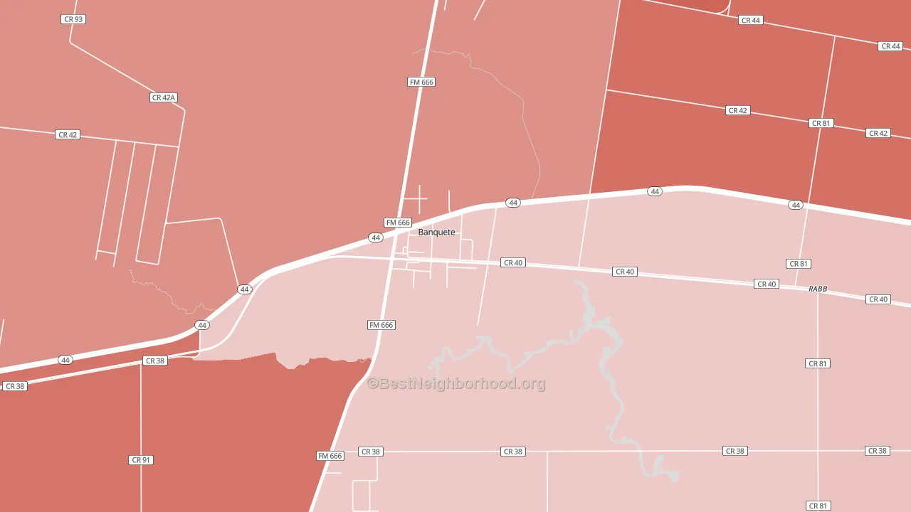 78339, TX block-group political-lean map