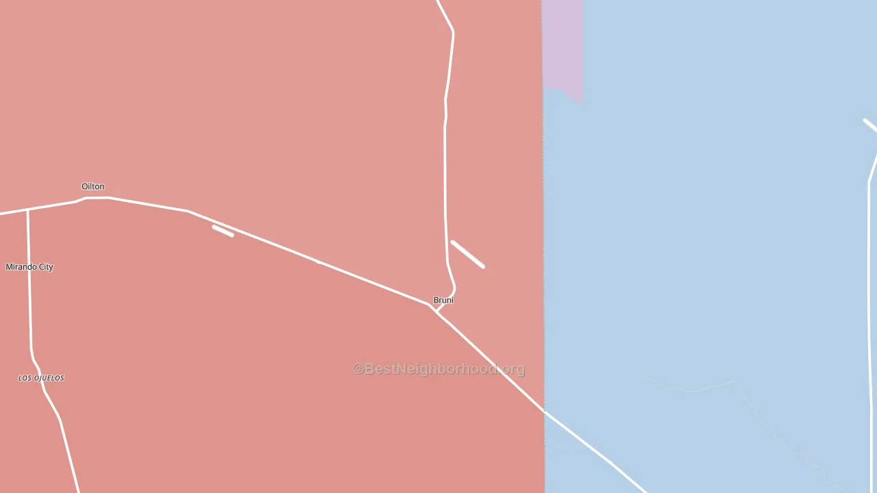 78344, TX block-group political-lean map