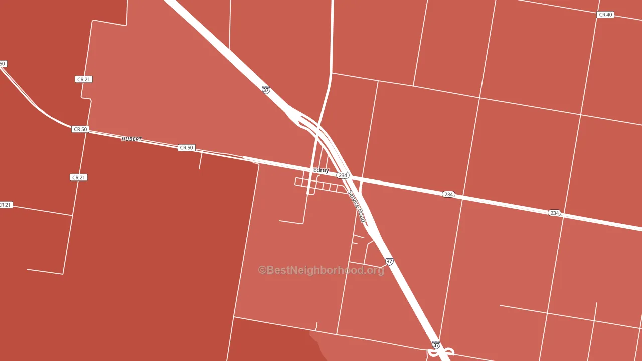 78352, TX block-group political-lean map