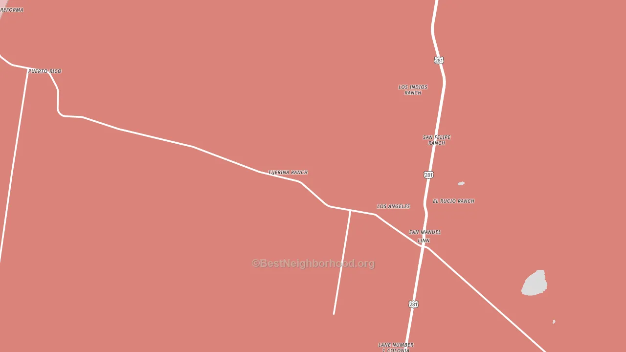 78563, TX block-group political-lean map