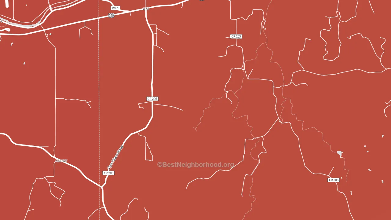 78635, TX block-group political-lean map