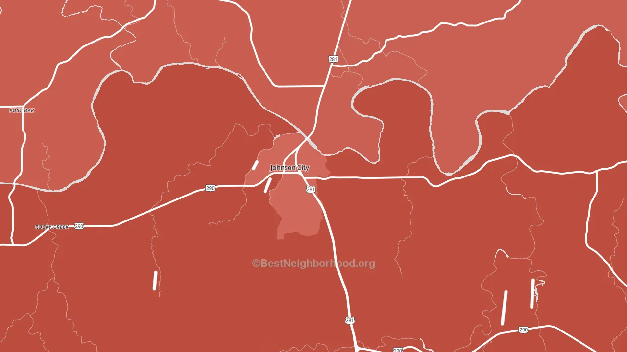 78636, TX block-group political-lean map