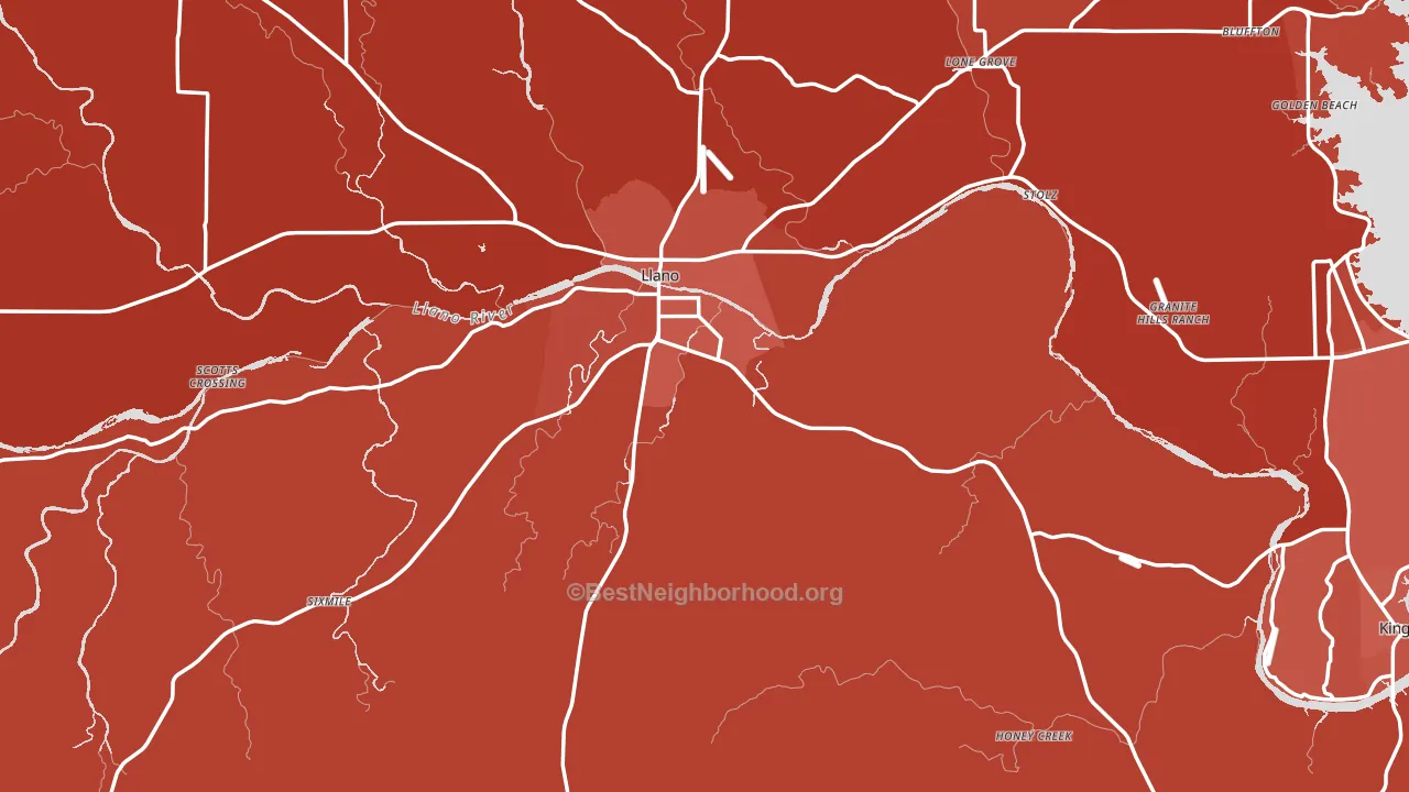 78643, TX block-group political-lean map