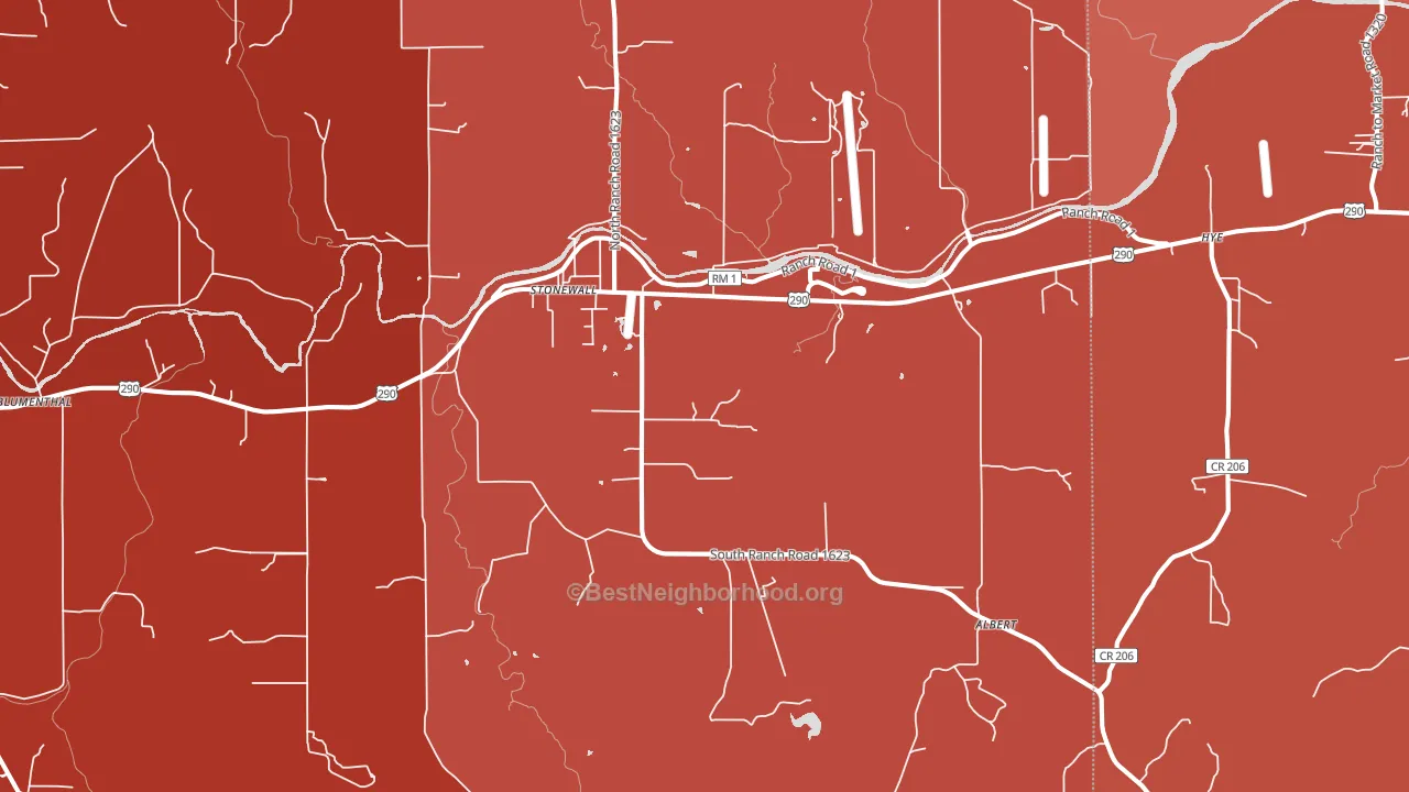 78671, TX block-group political-lean map