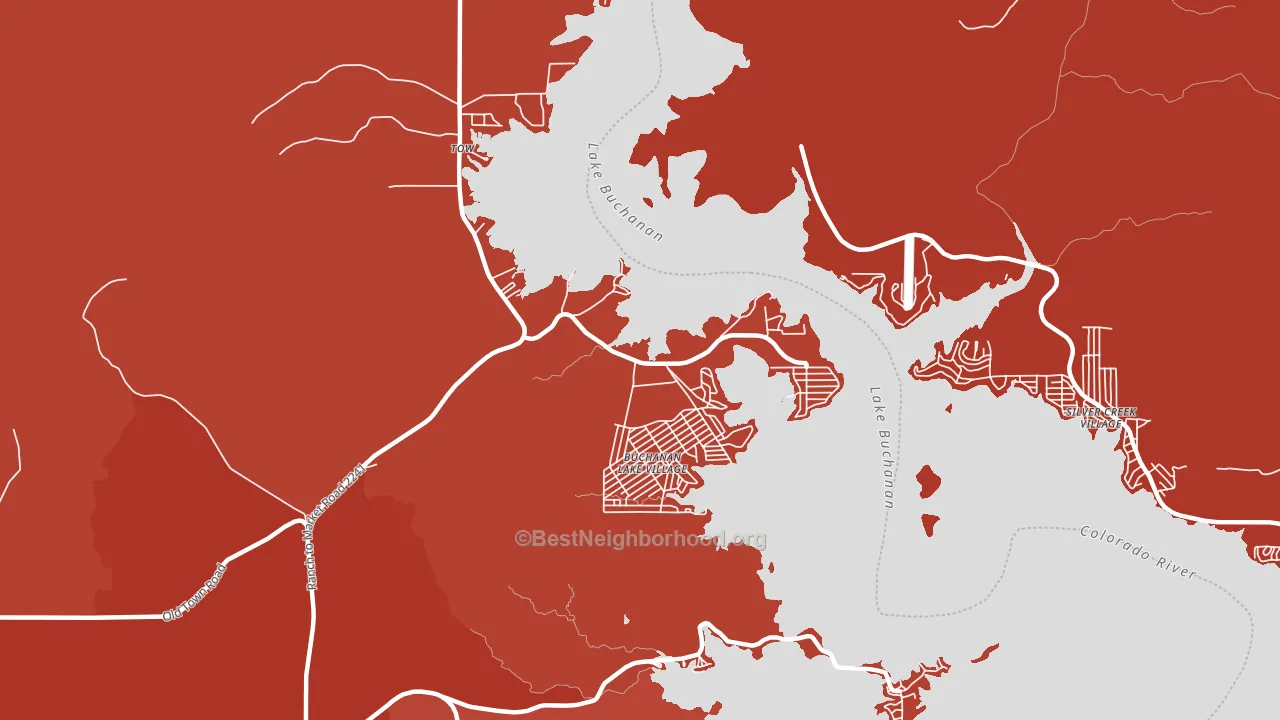 78672, TX block-group political-lean map