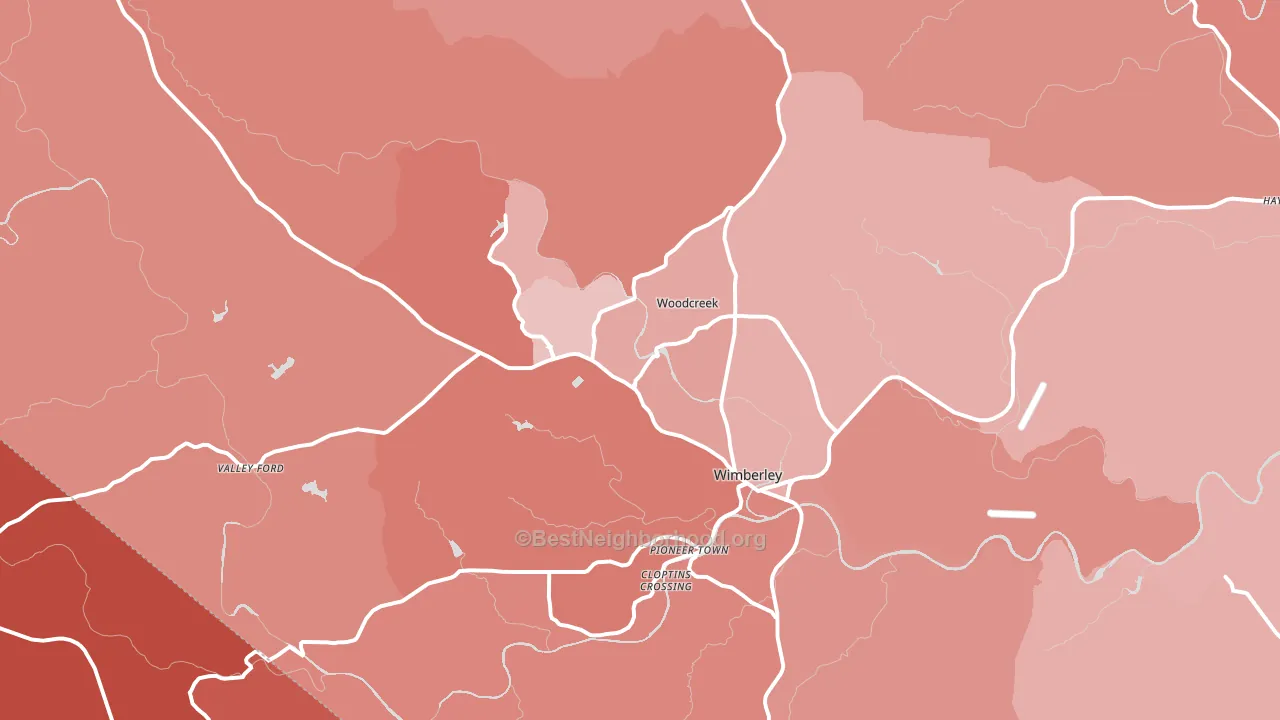 78676, TX block-group political-lean map