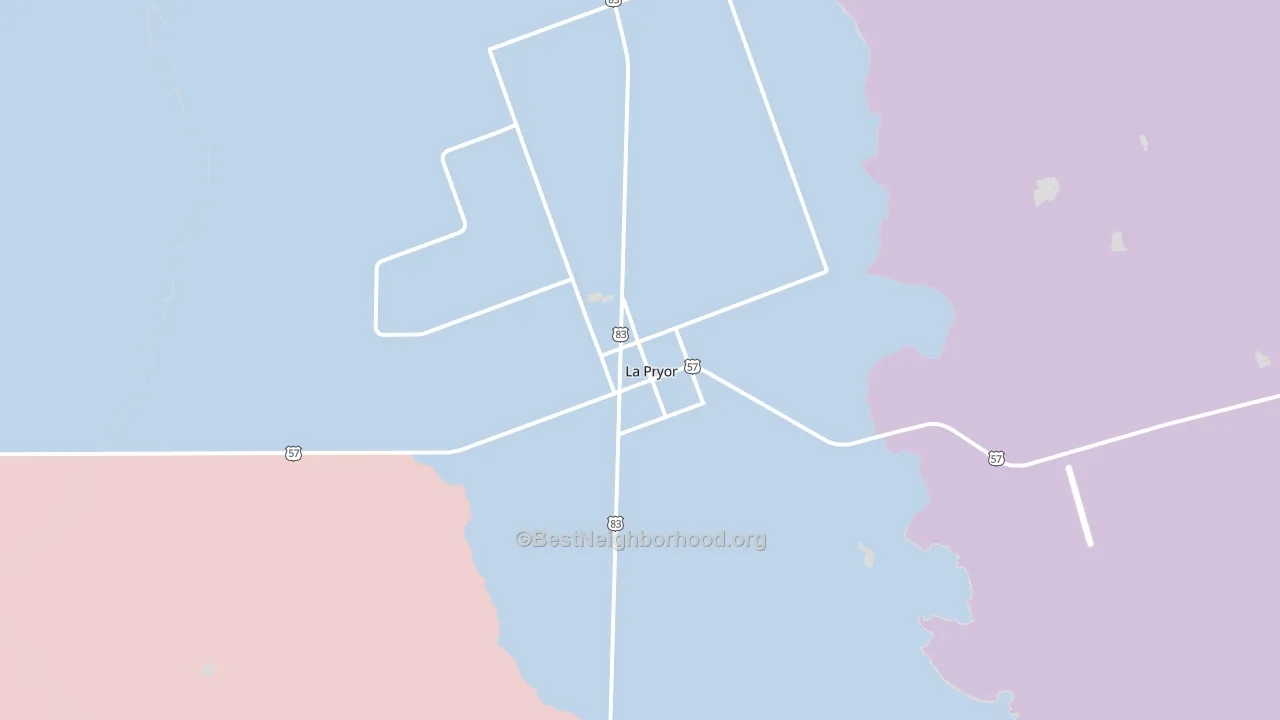 78872, TX block-group political-lean map