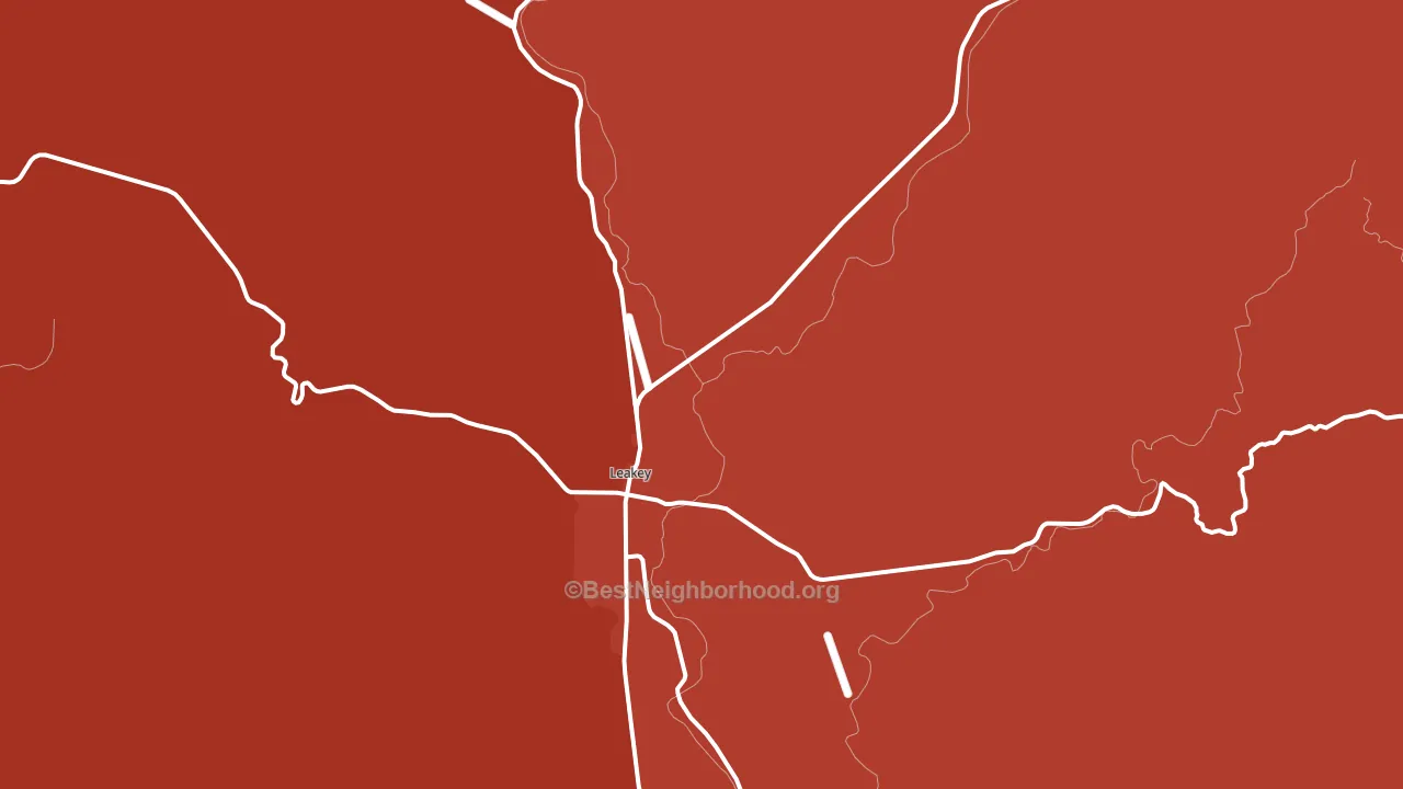 78873, TX block-group political-lean map