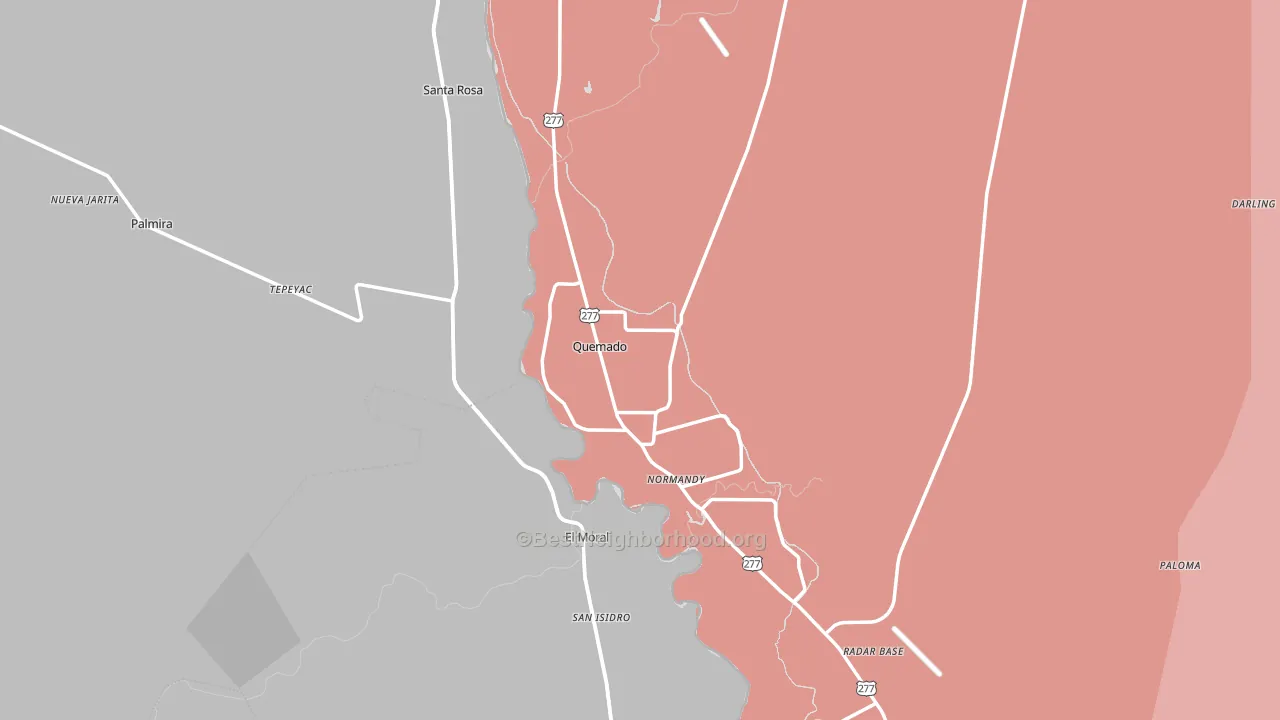78877, TX block-group political-lean map