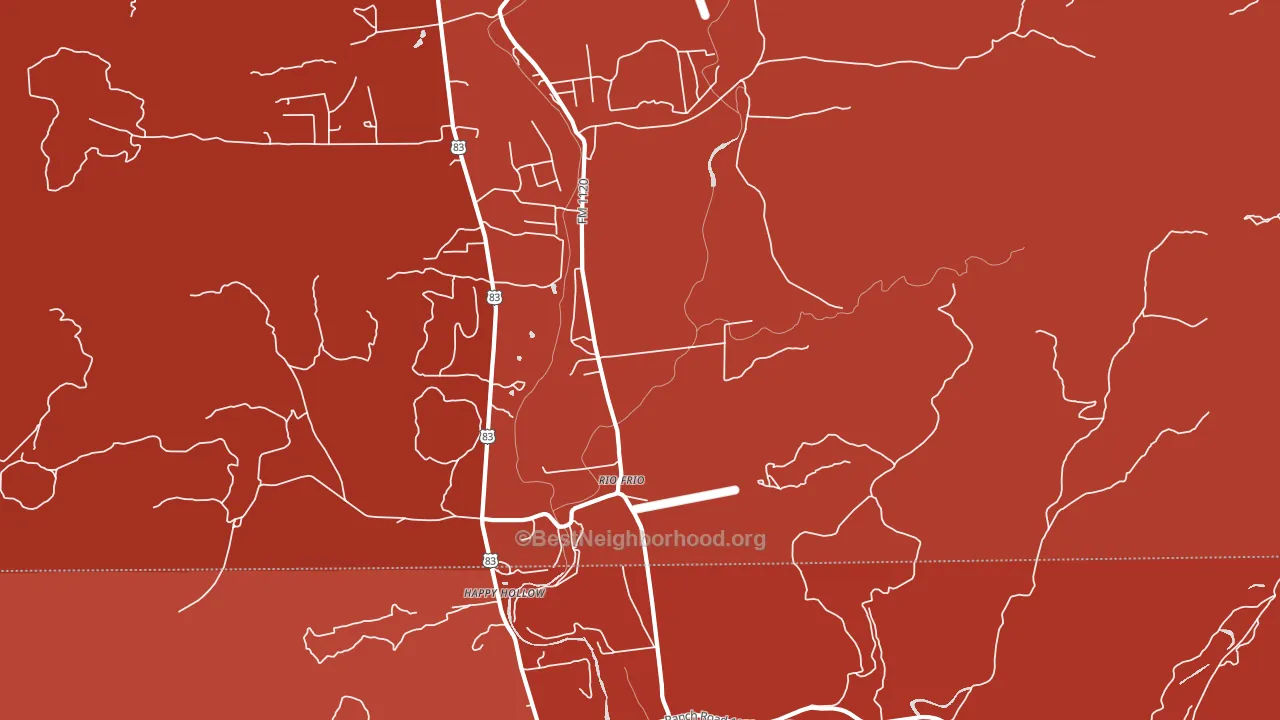 78879, TX block-group political-lean map