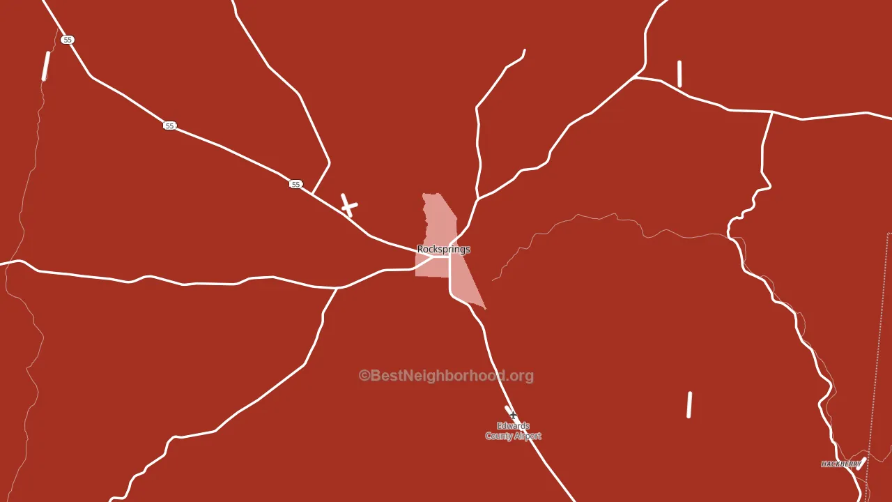 78880, TX block-group political-lean map