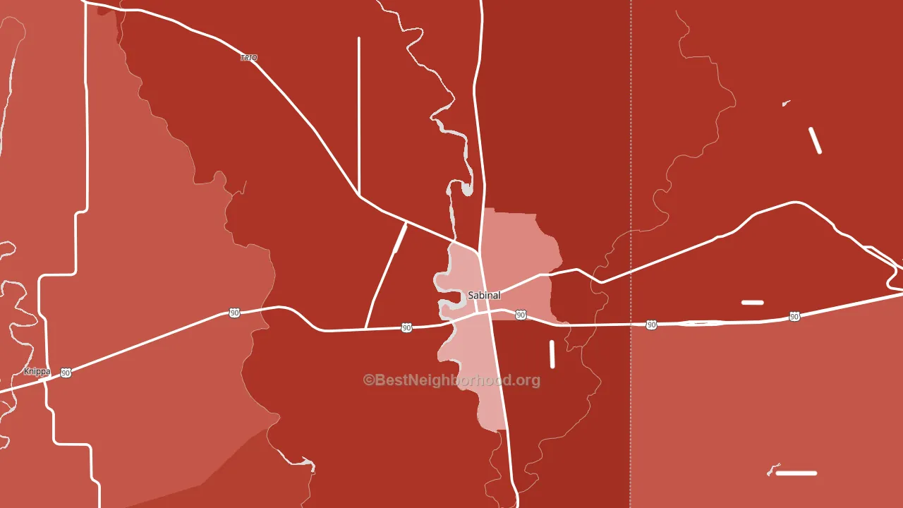 78881, TX block-group political-lean map