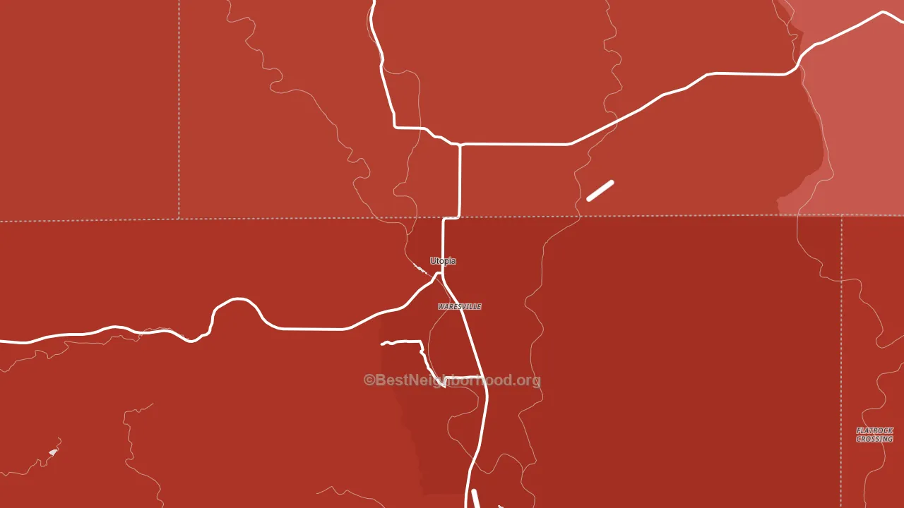 78884, TX block-group political-lean map