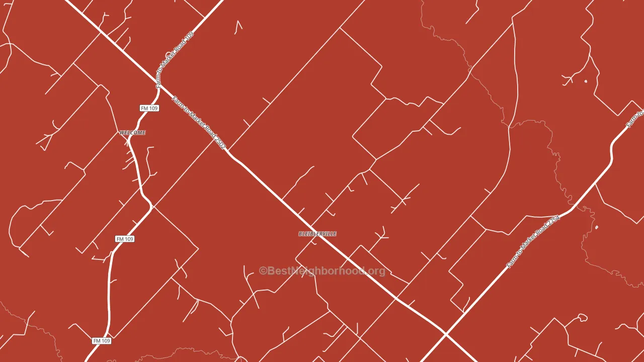 78931, TX block-group political-lean map