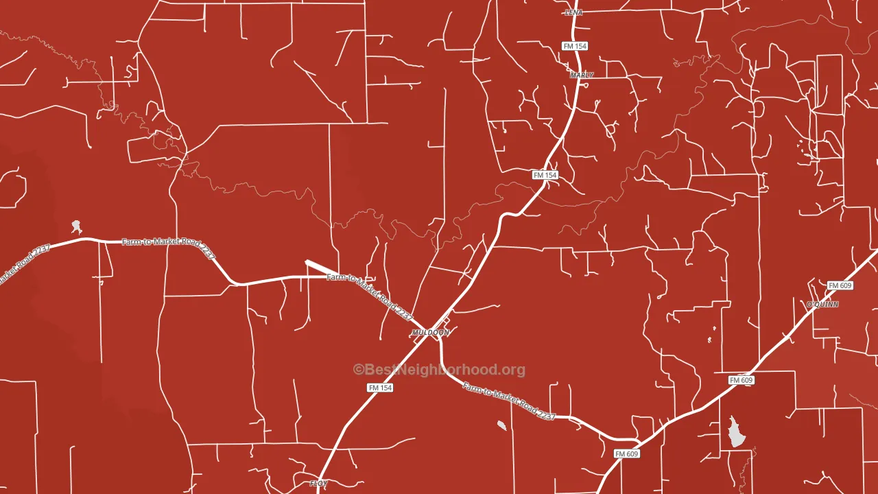 78949, TX block-group political-lean map