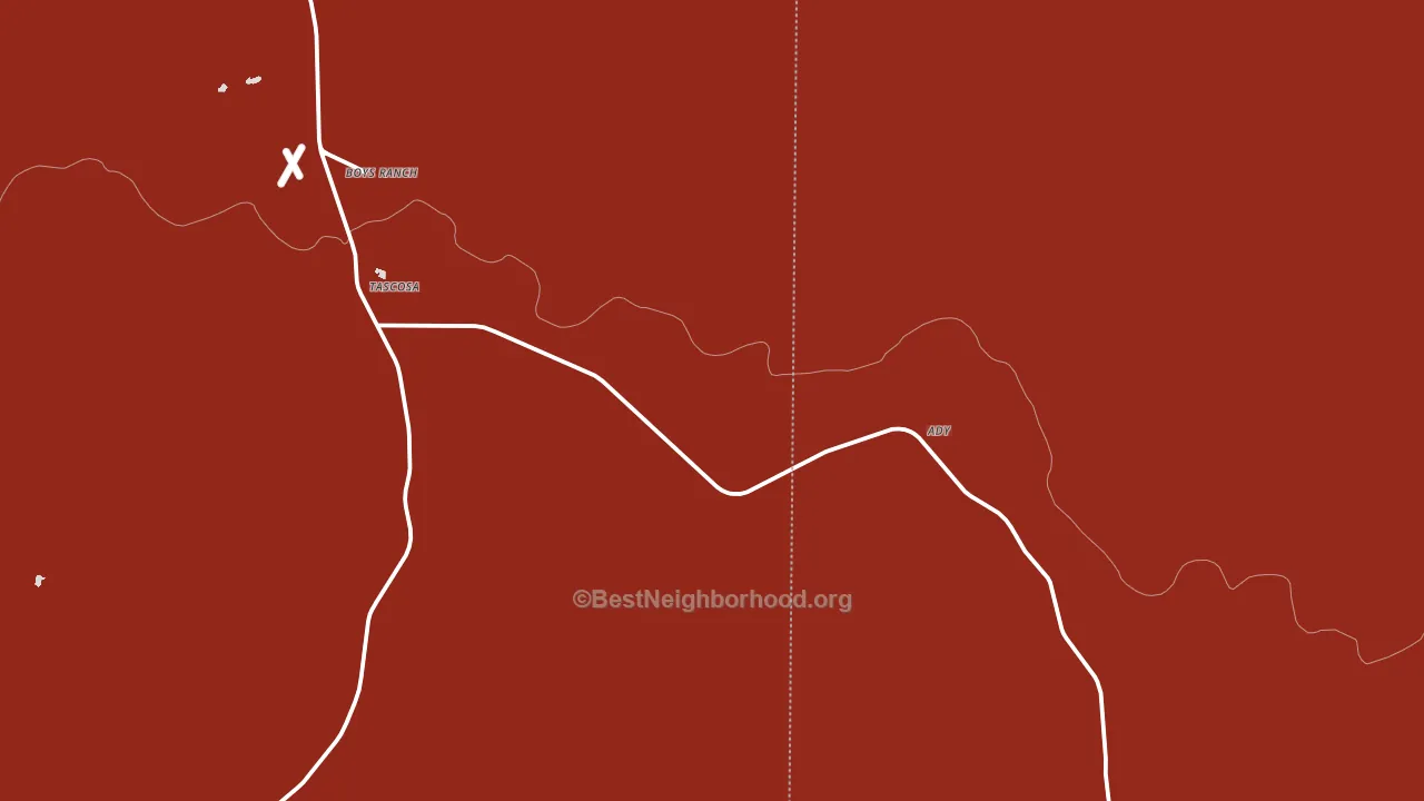 79010, TX block-group political-lean map