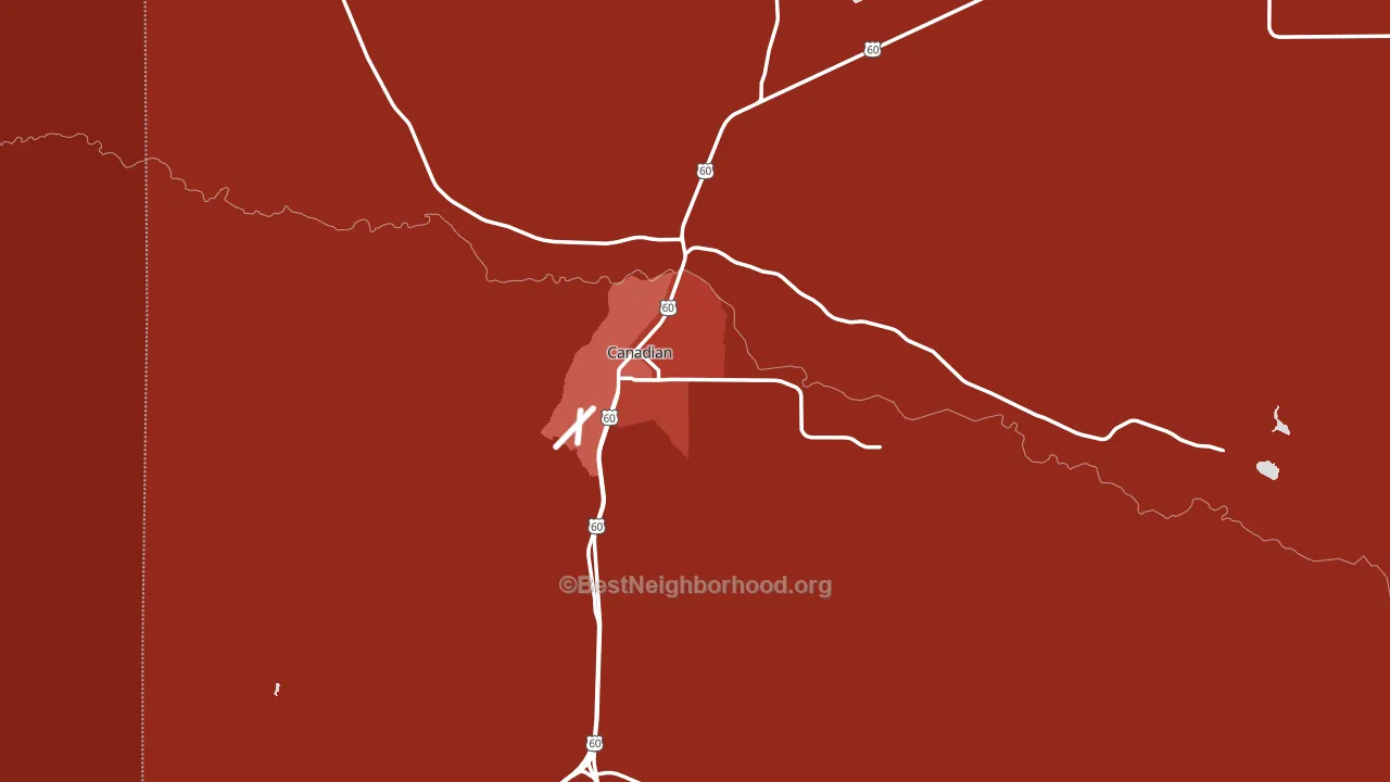79014, TX block-group political-lean map