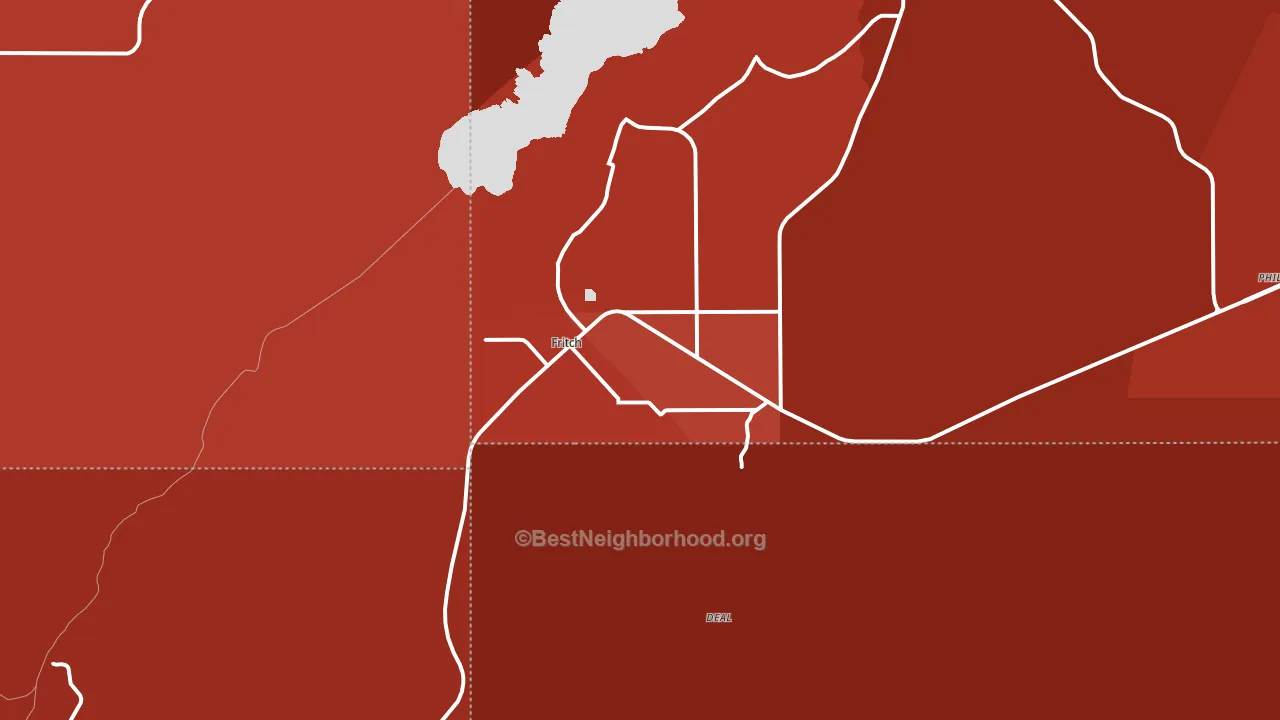 79036, TX block-group political-lean map