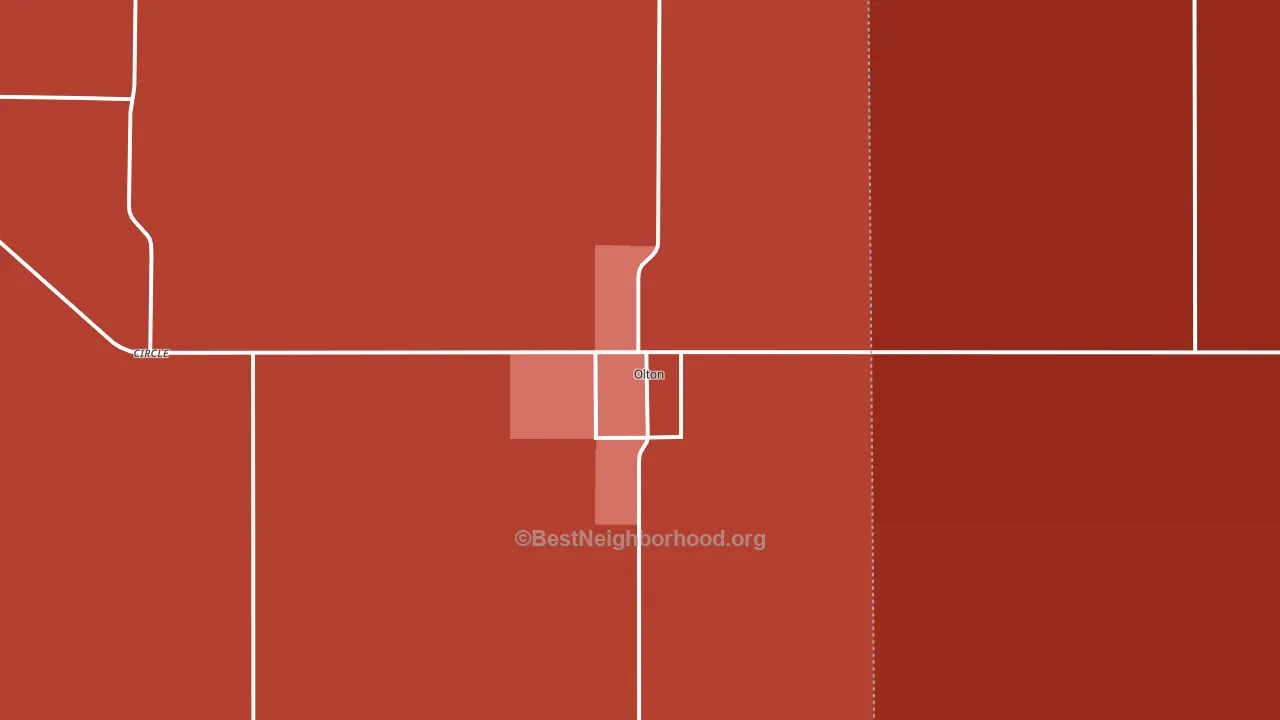 79064, TX block-group political-lean map