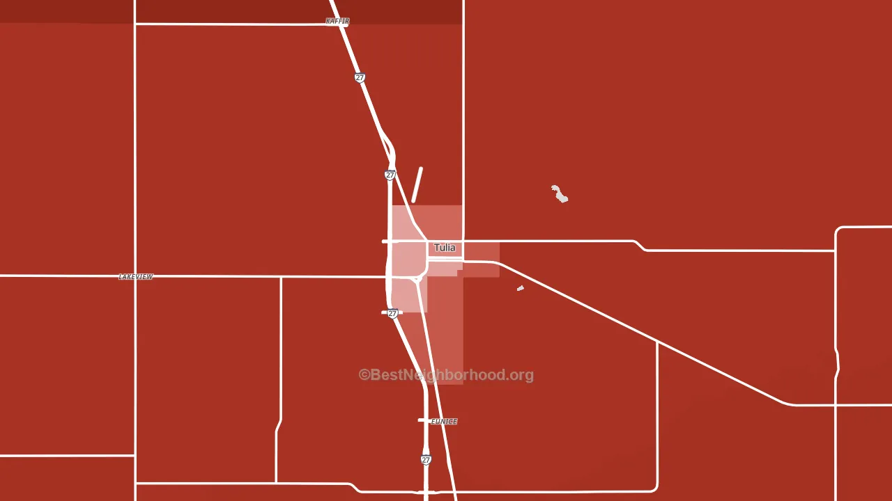 79088, TX block-group political-lean map