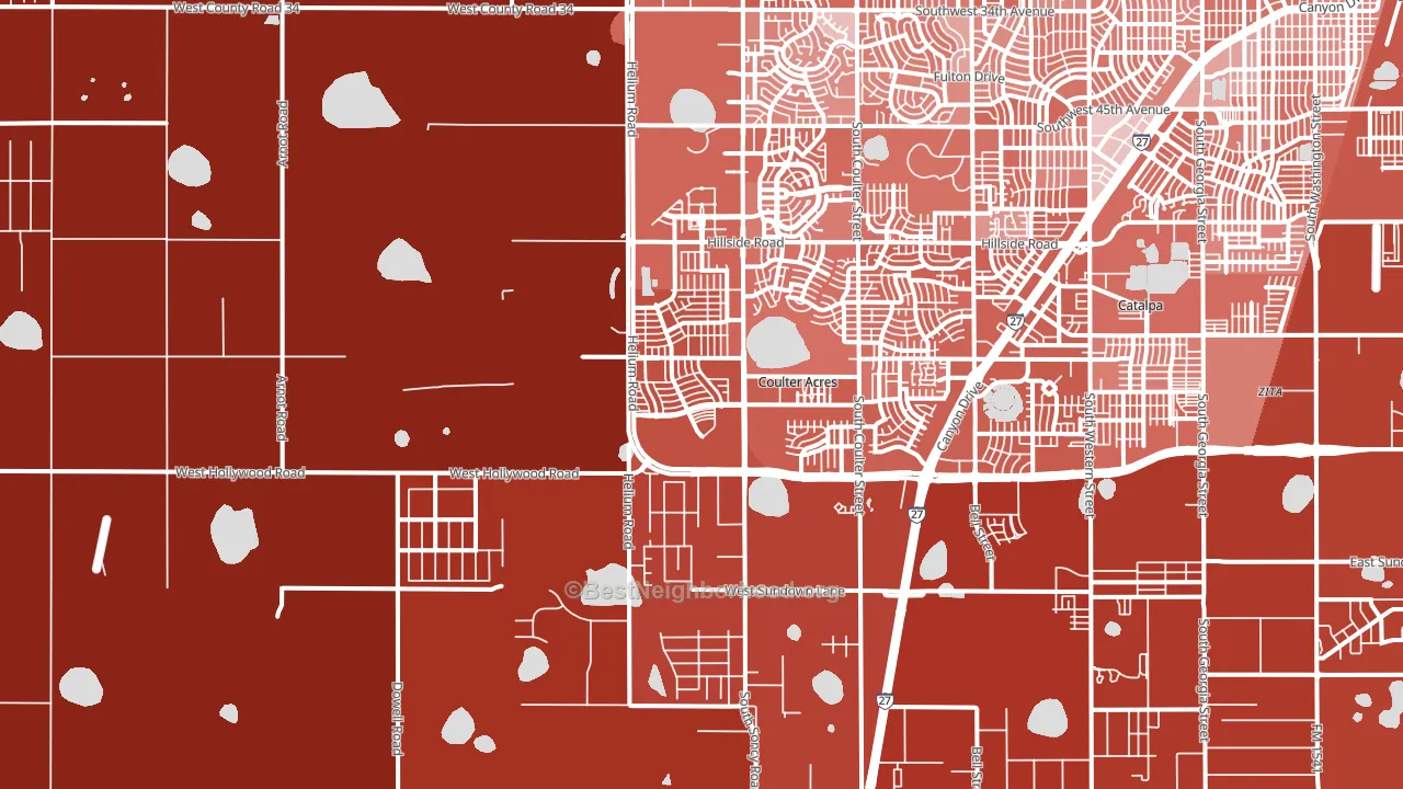 79119, TX block-group political-lean map