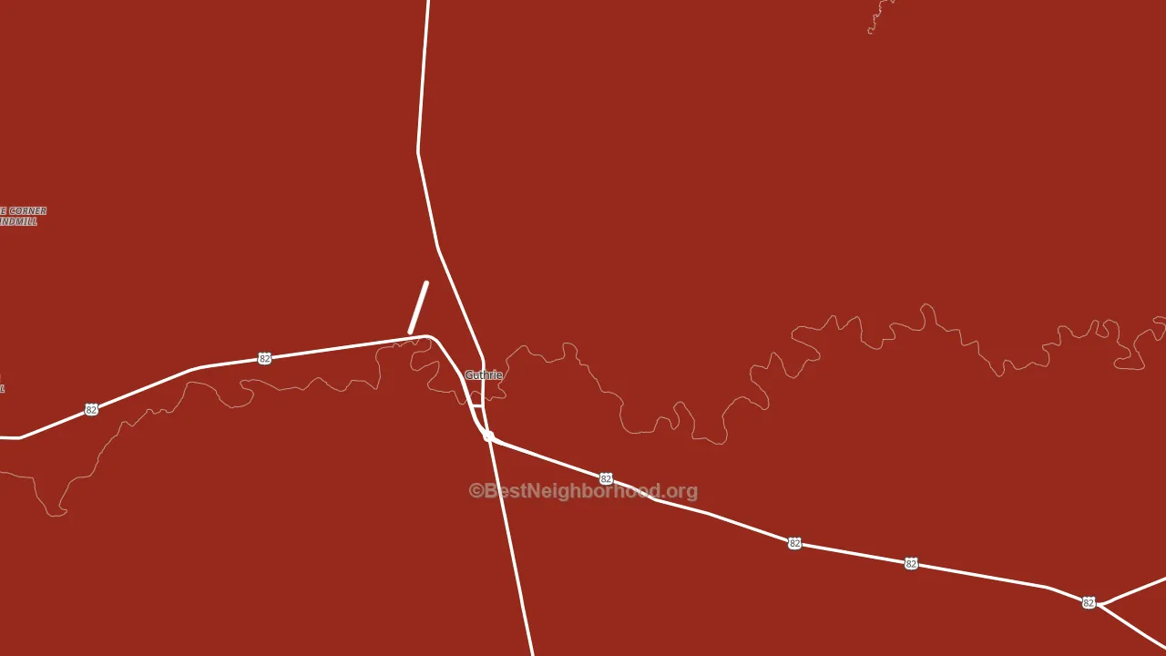 79236, TX block-group political-lean map