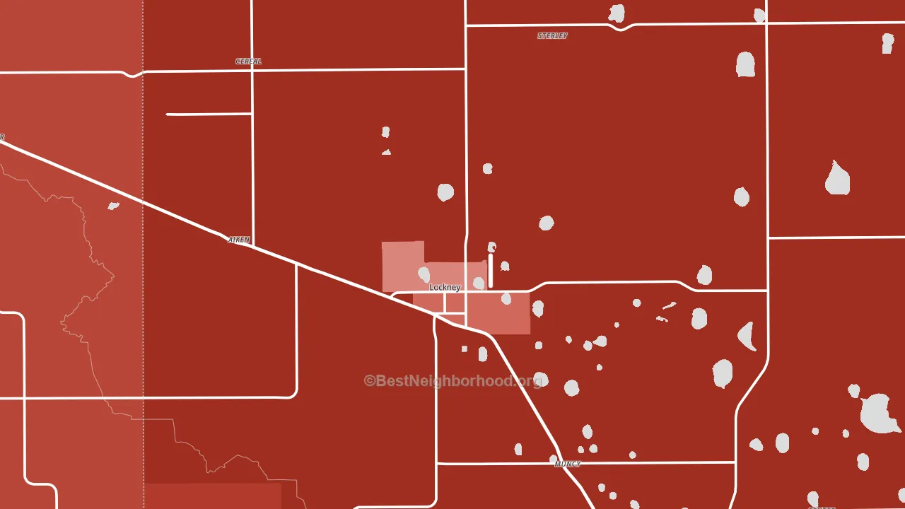 79241, TX block-group political-lean map